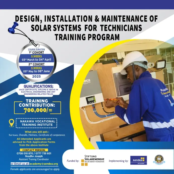DESIGN, INSTALLATION& MAINTENANCE OF SOLAR PV SYSTEMS FOR TECHNICIANS